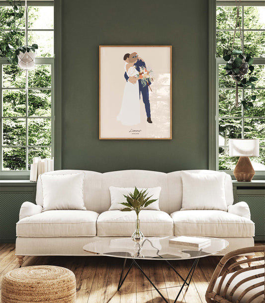 Affiche Ma Jolie Photo de Mariage