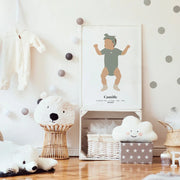 Affiche Bébé Taille Réelle de Naissance - Baby Love